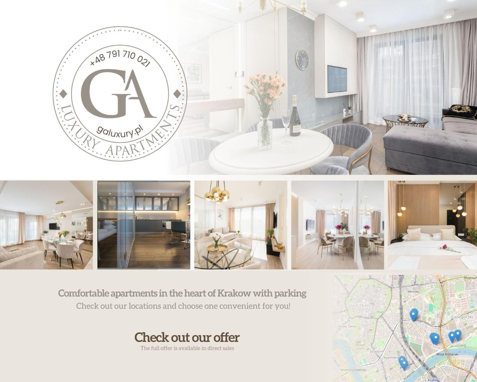 Ga Luxury Apartments G9 คราคูฟ ภายนอก รูปภาพ